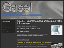 Tablet Screenshot of gasel.info